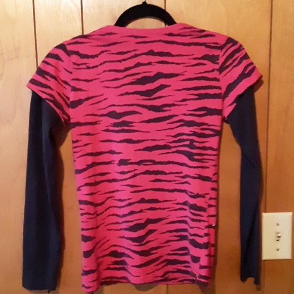 So cute! Forever Orchid long sleeve T sz 14 - Picture 3 of 3